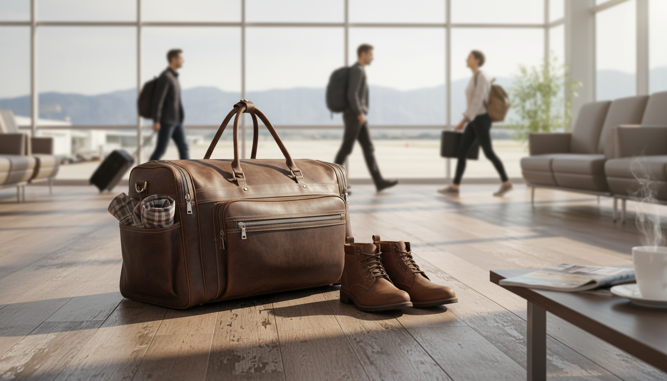 Large Cowhide Leather Duffel: Weekend & Carry-On Guide