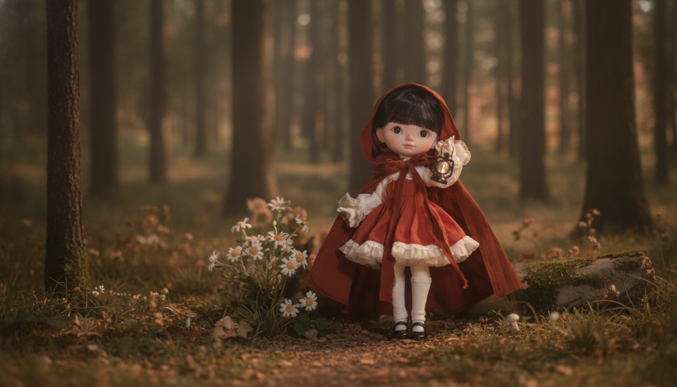 Gogo 1/6 BJD Big Head Doll: Dimples, Care & Style