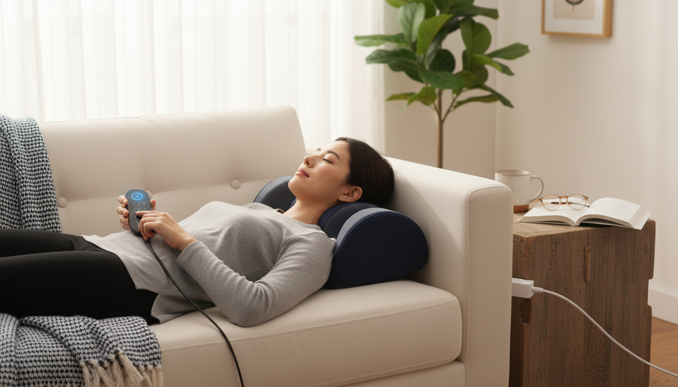 Remote-Control Heated Foot & Calf Massager for Relief